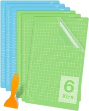 Cutting Mat, Compatible With Cricut Joy Xtra 12x8.5in 6 Pack Variety Adhesive S