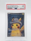 PIKACHU GREY FELT HAT 2023 POKEMON X VAN GOGH SVP #085 PSA 9 Q7285