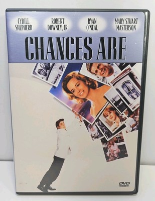 Chances Are (DVD, 1989, Insert) Robert Downey Jr, Cybill Shephard, Fran Ryan