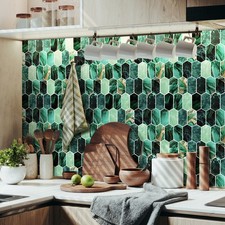 20PCS Peel and Stick Backsplash Tiles 12"x12" White Washed Thicker Self-Adhesive