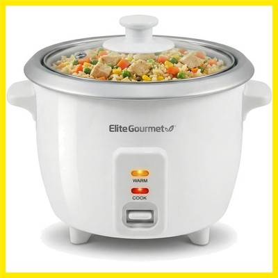 Electric Rice Cooker with Automatic Keep Warm Makes Soups, Stews, Grains, Hot...