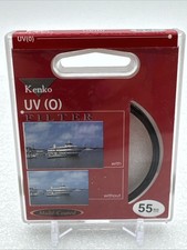 55mm Kenko UV 0 Guard SL-39 Multi Coated Optical Glass Filter Unused
