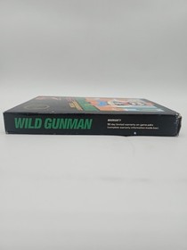 WILD GUNMAN - Nintendo nes - Complete in box CIB - AMAZING CONDITION