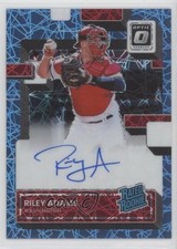 2022 Donruss Optic Carolina Blue Velocity Prizm 33/49 Riley Adams Auto 12li