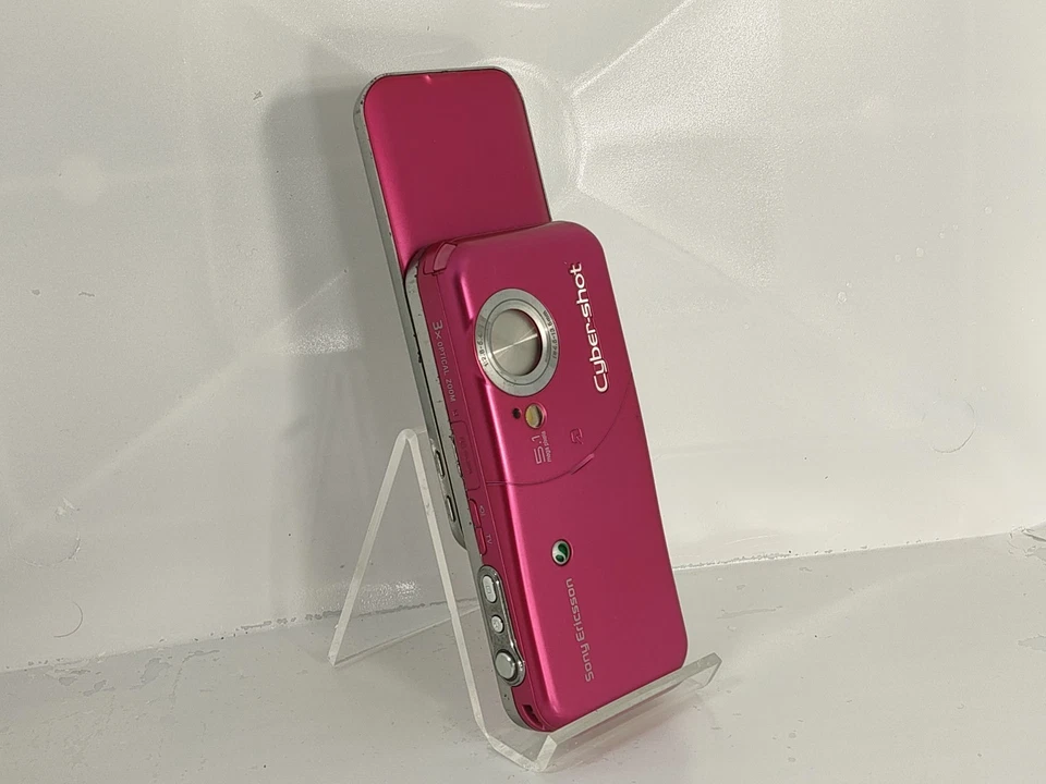 【манекен!】 Sony Ericsson W61S Cyber-shot (V-розовый) au-japan нерабочий мобильный телефон - Изображение 3 из 4