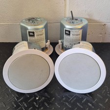 JBL Control 24CT 70/100V 80W 2-Way In-Ceiling Speakers Lot of 4x Speakers