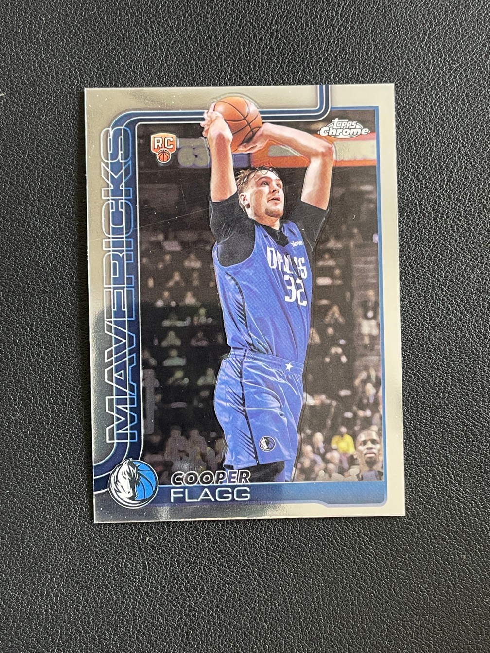 Cooper Flagg 2025-26 Topps Chrome Basketball Base RC #251 -at2