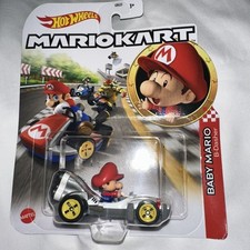 Hot Wheels Mario Kart - Baby Mario B-Dasher