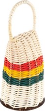 Caxixi Basket Shaker NOT MADE IN CHINA Woven Rattan, Sound Heali