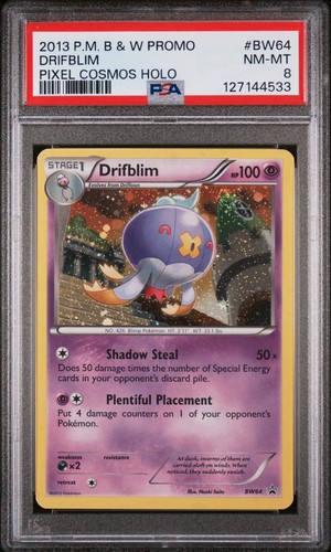Drifblim graded PSA 8 for sale on eBay
