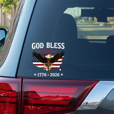 5PCS America 250Th Anniversary Decal, Independence of USA Sticker 1776-2026 Amer