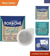 100 Pads of Light Roast Compostable Coffee – Reduce Caffeine with Flavor 0.29 per lighter