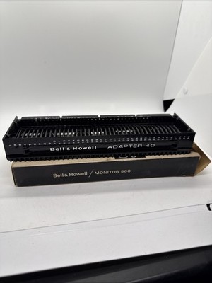 BELL AND HOWELL 40 SLIDE TRAY ADAPTER MONITOR 960 IN BOX