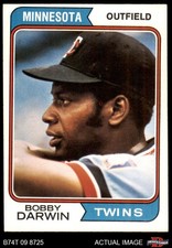 1974 Topps #527 Bobby Darwin Twins 4 - VG/EX