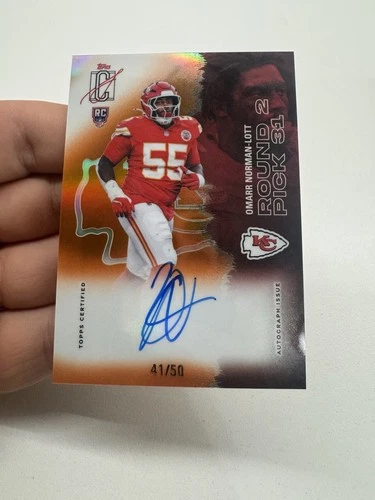 2025 Topps Signature Omarr Norman-Lott Rookie Class Autographs (RAW)