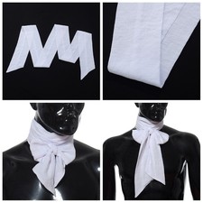Mens Empire Cravat Long Regency Ascot Tie Victorian Tie Renaissance Neckerchief