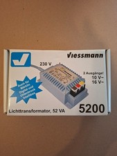 Viessmann 5200 Lichttransformator - 52VA - 230V - funktionsgeprüft - #36