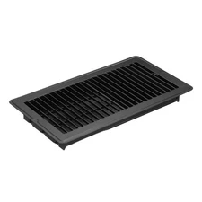 12 x 6 Inch Floor Register 1pcs Heavy Duty Air Vent Cover Adjustable Vents Black