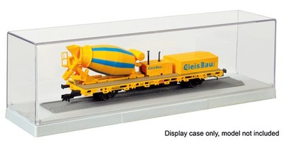 Kibri 12063 1/87 Acrylic Display Case with HO Gauge Track
