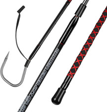 Fishing Gaff Saltwater Fish Gaff with S316 Stainless Steel Fishing Hook Carbon F
