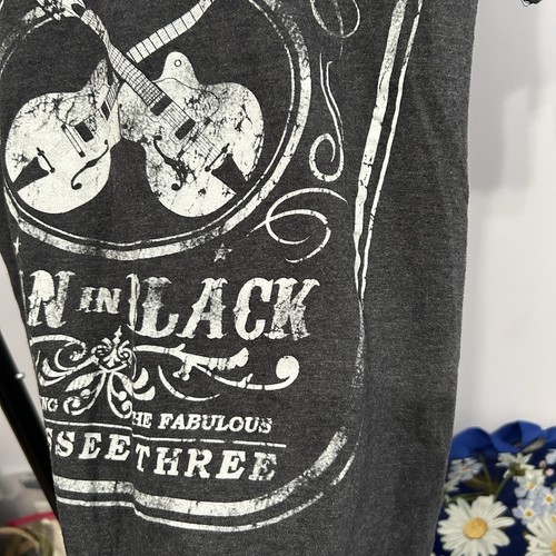 Cash Johnny Cash Gray and White Graphic Music Tshirt Size Medium - "Bennet" - Picture 10 of 22