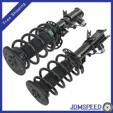 Pair Front Shock Absorber Struts Spring Assys Electric For 2013-2020 Lincoln MKZ