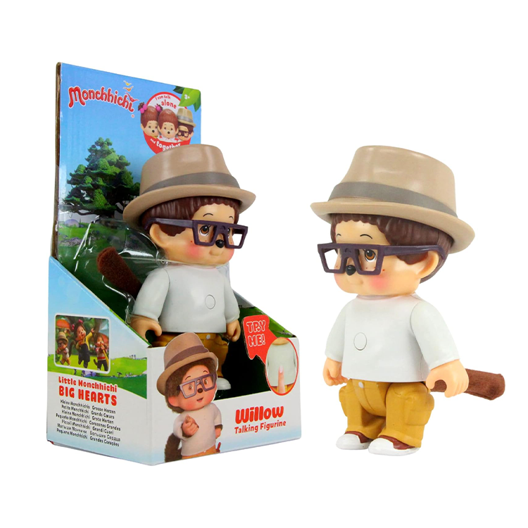 Monchhichi Talking Figures Willow, Kauri and Hanae 3 Pack