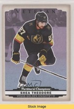 2022 Upper Deck Parkhurst Champions Color Variation Shea Theodore #35 READ 0l6f