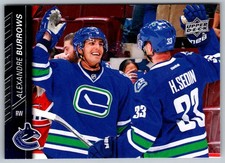 2015-16 Upper Deck Series 1 Alexandre Burrows #180 Vancouver Canucks Hockey Card