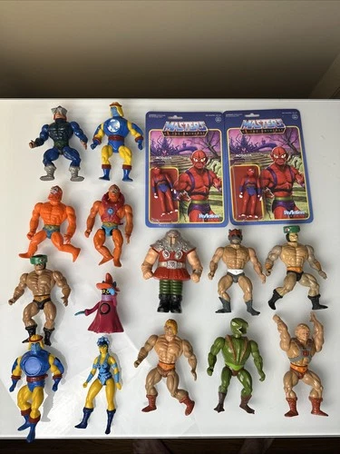 HUGE Lot Of Vintage He-Man Masters Of The Universe Figures