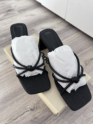 Open Edit Block Heel Sandal Size 8.5 Women s