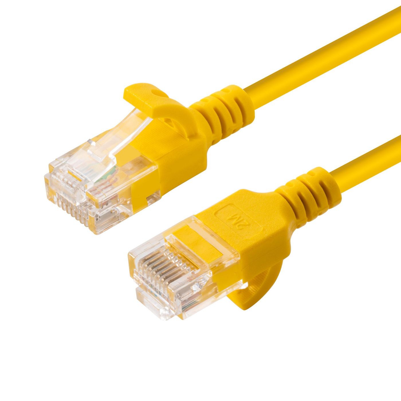MicroConnect V-UTP6A0015Y-SLIM U/UTP CAT6A Slim 0.15M Yellow