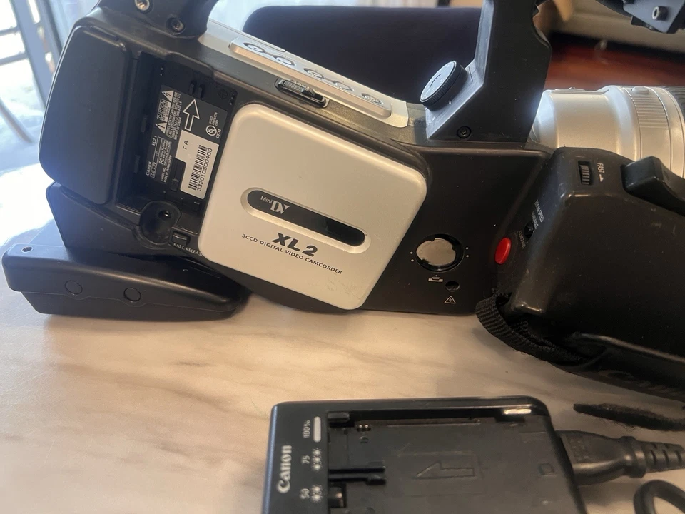 佳能 XL2 3CCD MiniDV 数码摄像机 – 变焦镜头 – 已测试 – 无电池 — 第 4/4 张图片