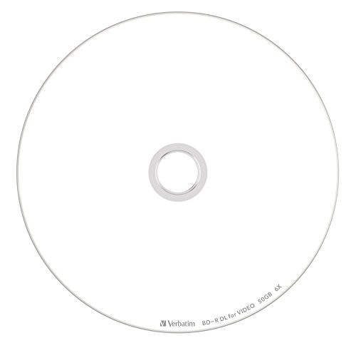 50 Verbatim Blank Blu-ray BD-R DL VBR260RP50SV1 50GB 1-6x Japan Official - Afbeelding 5 van 5