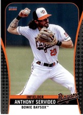 2023 Anthony Servideo Choice Minor League Rookie Card Orioles Bowie Baysox