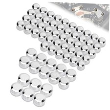 Screw Cap Cover Engine Bolt Cover Kit for Harley Touring 17-25 62 PCS Cover