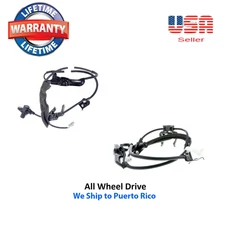 2 ABS Speed Sensor Front / Left & Right Fits:Toyota Sienna 2004-2010 AWD FWD