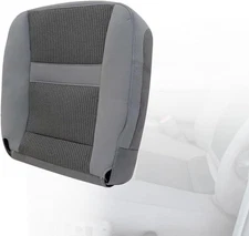 FZJDSD Gray Driver Side Bottom Replacement Cloth Seat Cover Compatible Grey 