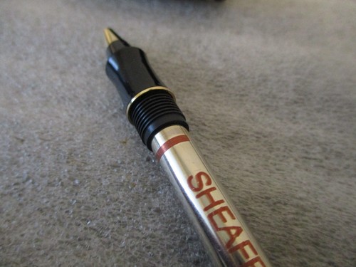 PENNA A SFERA ROLLER SHEAFFER BALANCE WHITE DOT BLACK con SCATOLA + LIBRETTO - NECESSITA DI RICARICA - Foto 19 di 24