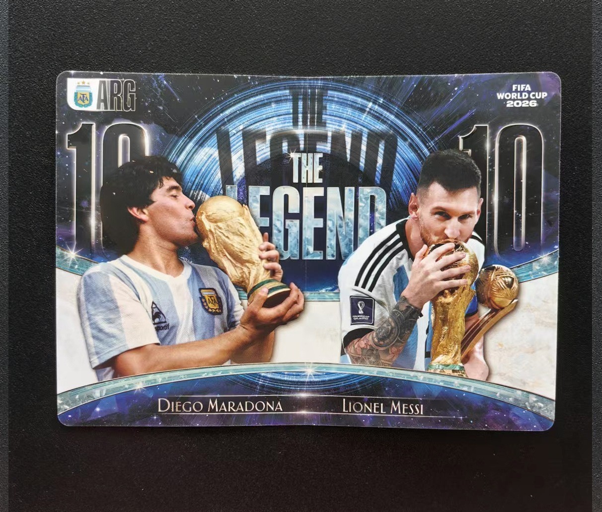 2026 Panini X Kayou FIFA World Cup Lionel Messi/Diego Maradona Legacy Ultra