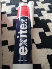 12 x exitex Acoustic Intumescent Acrylic Sealant 