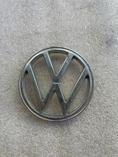 Oe Vw Bug Beetle Hood Logo Emblem Badge 113 853 601b  3 14 Tall. Puc