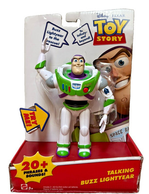 Disney Pixar Toy Story Talking Buzz Lightyear Action Figure NEW 3+