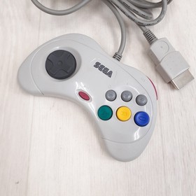 Sega Saturn Console Japan White With 2 Controllers 5 Games & Memory Sakura Wars