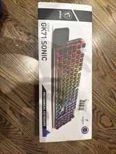 MSI Vigor GK71 Sonic blue Switches Mechanical Gaming Keyboard USB