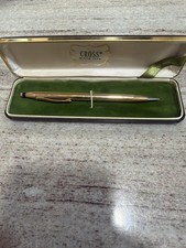 Cross Solid 14k Yellow Gold Mechanical Pencil 22 Grams
