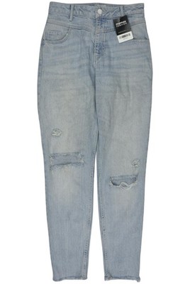 bershka Jeans Damen Hose Denim Jeanshose Gr. EU 34 Baumwolle Hellblau #lqy7mpp