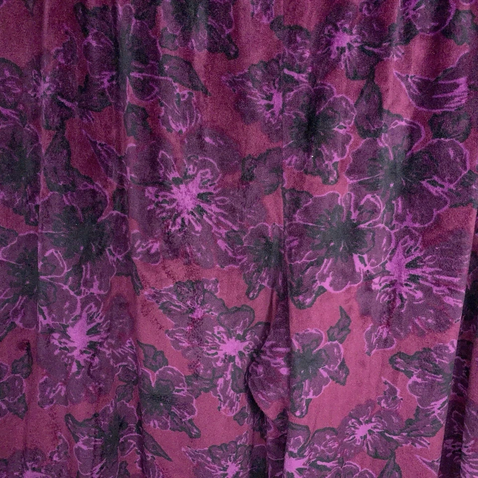 XL DKNY Púrpura Fucsia Polar Pantalones Pijama Ropa de Salón Elástico Pull On Foto 4 de 4