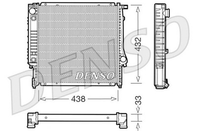 DENSO Radiator For BMW E30 83-93 1719258
