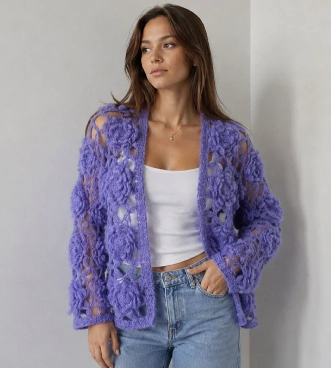 Mohair Cardigan Sweaters for Women for sale | eBay